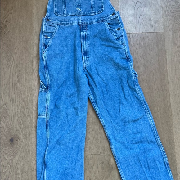 Dickies Classic Blue Denim Overalls - Picture 2 of 8
